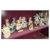 Vintage Lot of Figurines ( Precious Moments, Enesco, HOMCO, exc.)