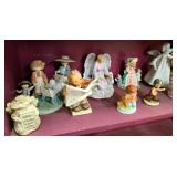 Vintage Lot of Figurines ( Precious Moments, Enesco, HOMCO, exc.)