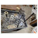 Vintage to new metal candle holders