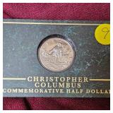 Christopher Columbus Commerative Half Dollar1492-1992