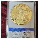 1933 Gold Double Eagle Replica
