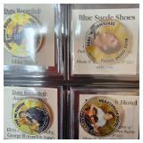 Elvis Gold Record ,Movie, and Life in Coins Collections 50c