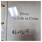 Elvis Gold Record ,Movie, and Life in Coins Collections 50c