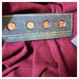 Millenium Coin Set 2000, Lincoln Penny Bicentennial Designs, Lincoln 1st and Last Year Memorial Set