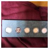Millenium Coin Set 2000, Lincoln Penny Bicentennial Designs, Lincoln 1st and Last Year Memorial Set
