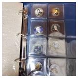 War of 1812 Coin Set 50c and Civil War Battle Flags 50c