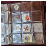 War of 1812 Coin Set 50c and Civil War Battle Flags 50c