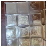 War of 1812 Coin Set 50c and Civil War Battle Flags 50c
