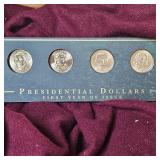 2-Presidential Dollar Sets