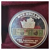 Historical 1863 $1 Pilgrim