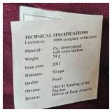 Historical 1863 $1 Pilgrim