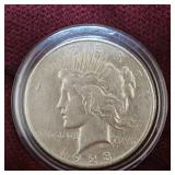 1923 Peace Dollar VG