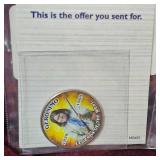 6 Legends of the West 50c Coins and 4 WW I Coins