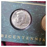 Bicentennial Kennedy Set w/Proof and Kennedy Set with Proof(6 Coins)
