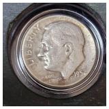 7 Roosevelt Dimes, 5 are Silver