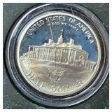 Washington Commemorative Half Dollar and Statue of Liberty Commemorative Half Dollar