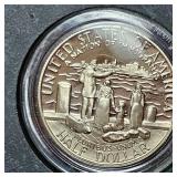 Washington Commemorative Half Dollar and Statue of Liberty Commemorative Half Dollar