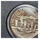 Washington Commemorative Half Dollar and Statue of Liberty Commemorative Half Dollar