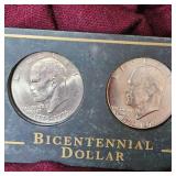 Bicentennial Quarters including Proof and Eisenhower