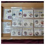 22-Elvis Gilded 50c Coins