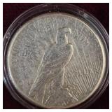 1925 S Peace Dollar, VG