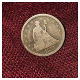 1875 Seated Liberty "20c Piece" Fine