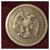1875 Seated Liberty "20c Piece" Fine