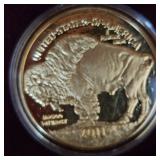 2011 Buffalo/Chief Gold Plated Round