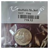 3-Fine Condition Buffalo Nickels