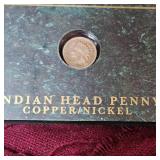 4-Indian Head Pennies