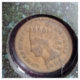 4-Indian Head Pennies