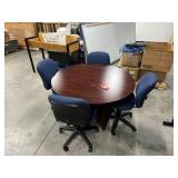 Round Table & Office Chairs