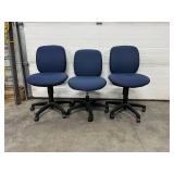 Three Office Task Chairs