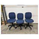 Three Office Task Chairs