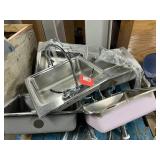 5x Stainless Steel Sinks