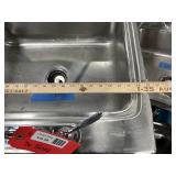 5x Stainless Steel Sinks