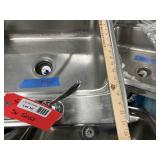 5x Stainless Steel Sinks