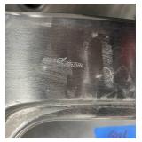 5x Stainless Steel Sinks