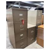 3x File Cabinets