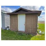 Wood Storage Shed 8x12