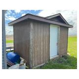 Wood Storage Shed 8x12