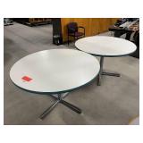 2x Round Tables