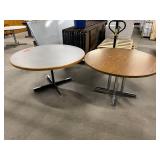 2x Round Tables