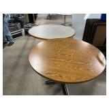 2x Round Tables