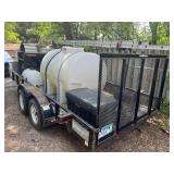 Commerical Pressure Washer Trailer Setup