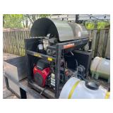 Commerical Pressure Washer Trailer Setup