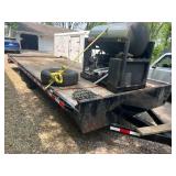 2020 24ft Flatbed Deckover Equipment Trailer