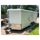 2004 Enclosed Utility Trailer Setup for Lawn Service