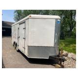 2004 Enclosed Utility Trailer Setup for Lawn Service
