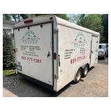 2004 Enclosed Utility Trailer Setup for Lawn Service